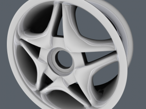 ferrari f50 original wheel disk 3D Model