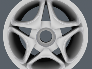 ferrari f50 original wheel disk 3D मॉडल