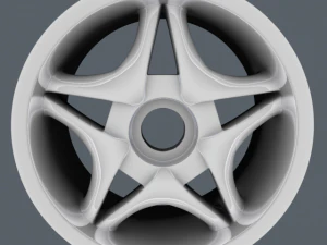 ferrari f50 original wheel disk 3D Model