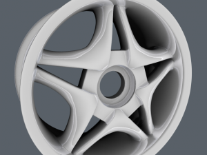 ferrari f50 original wheel disk 3D मॉडल