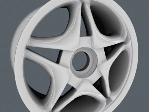 ferrari f50 original wheel disk 3D Model