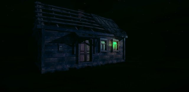 abandoned farmhouse Modelo 3D .c4d .max .obj .3ds .fbx .stl .blend 