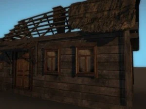 abandoned farmhouse 3D Model