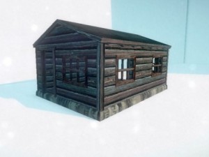 forest cabin 3D Model