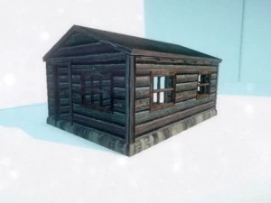 forest cabin 3D Model