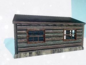 forest cabin 3D Model