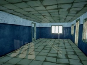 abandoned gas station 3D 모델