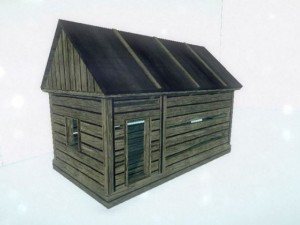 little forest cabin 3D Model