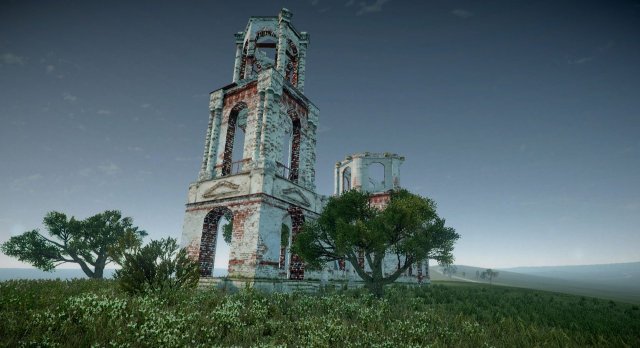 old church 3D Model .c4d .max .obj .3ds .fbx .stl .blend 
