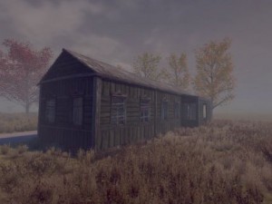 wooden village house Modèle 3D