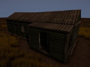 wooden village house 3D Model