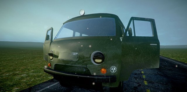 old military car 3D 模型 .c4d .max .obj .3ds .fbx .stl .blend 