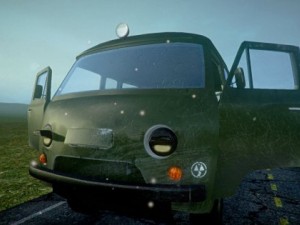 old military car Modèle 3D