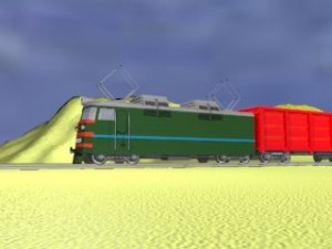 russian train 3D Model