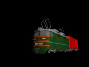 russian train 3D Model