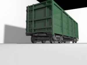 russian train 3D Model