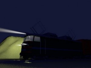 russian train 3D Model