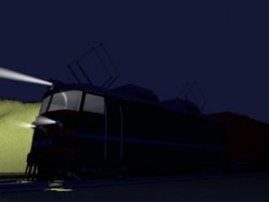 russian train 3D Model