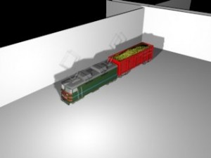 russian train 3D Model