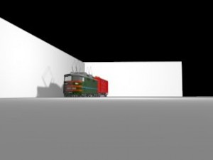 russian train 3D Model