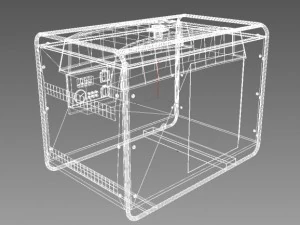 diesel generator 3D Model