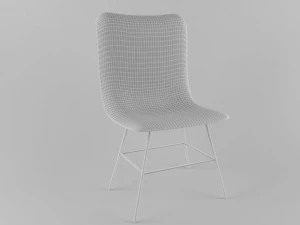 사무실 의자 3D 모델