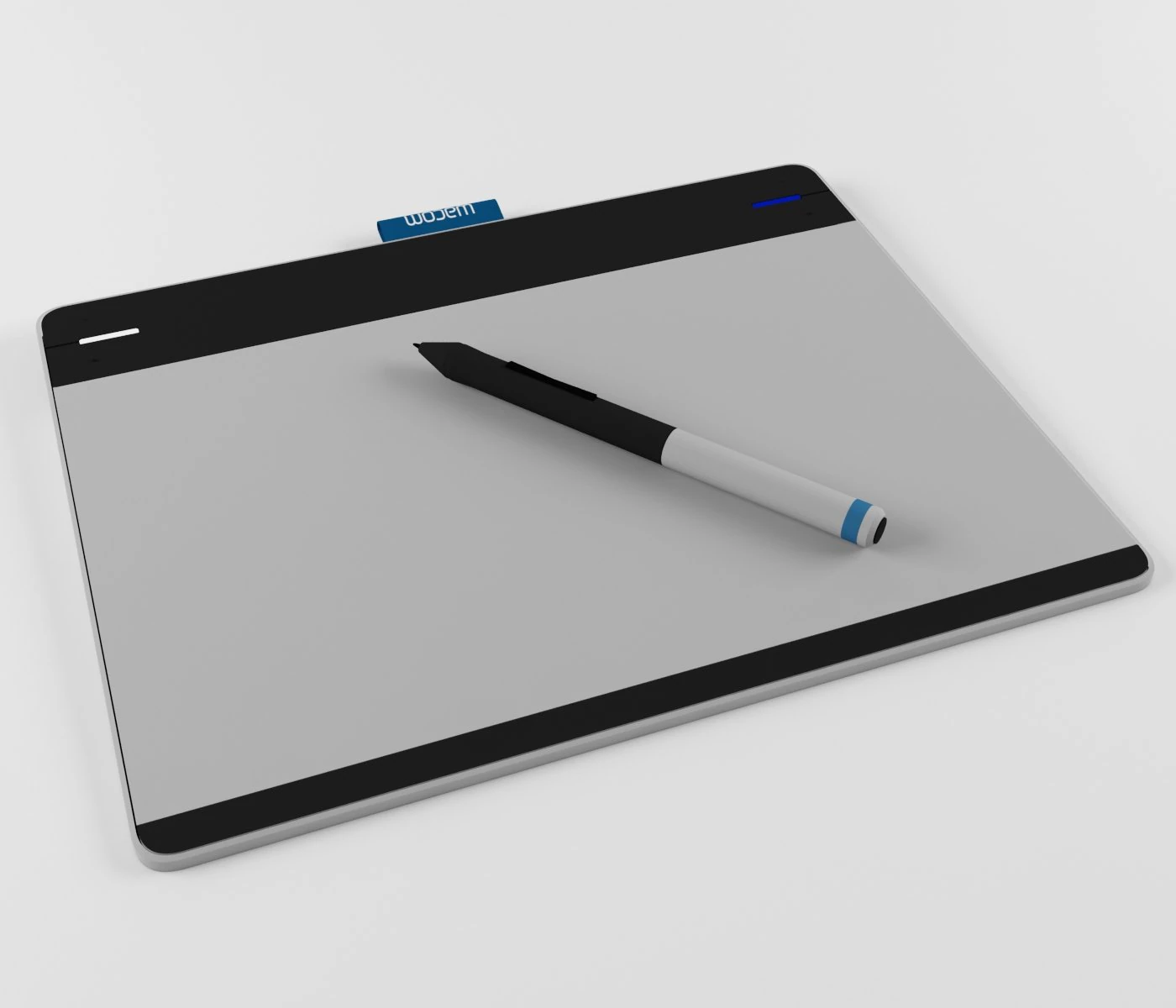 wacom intuos pen 3D Model .c4d .max .obj .3ds .fbx .stl .blend