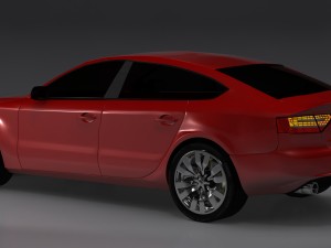 audi a5 sportback 3D-Modell