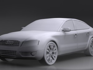 audi a5 sportback 3D Модель