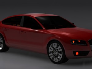 audi a5 sportback 3D Модель