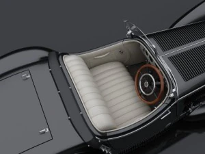 1930 mercedes benz ss roadster 3D Model