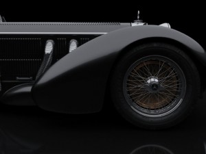 1930 mercedes benz ss roadster 3D Model