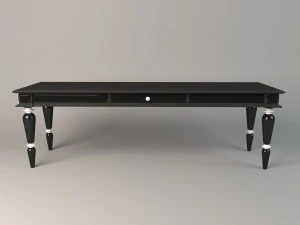 writing desk sige gold 3D Model