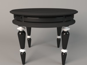 coffee table sige gold Modèle 3D