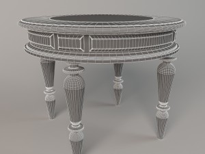 coffee table sige gold Modèle 3D