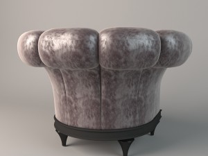 armchair sige gold 3D 模型