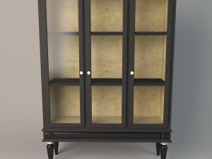showcase sige gold Model 3D