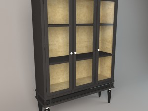 showcase sige gold Model 3D