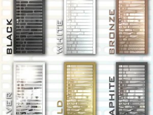 porta a specchio 01 Modello 3D