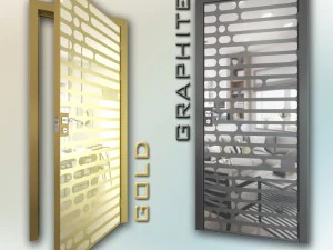 door mirrored 01 3D Model