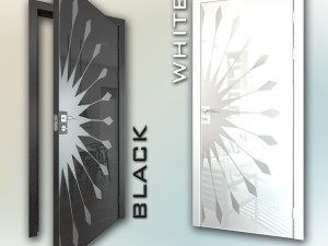 mirrored door 02 3D 모델