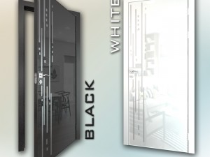 mirrored door 03 3D 模型