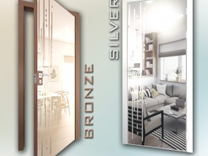 mirrored door 03 3D 模型