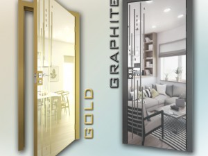 mirrored door 03 3D 模型