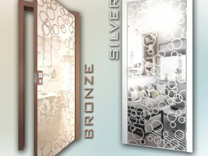 mirrored door 04 3D Model