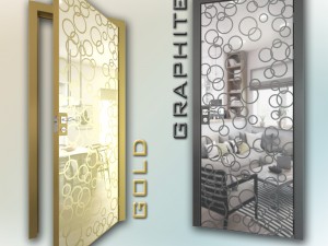 mirrored door 04 3D Model