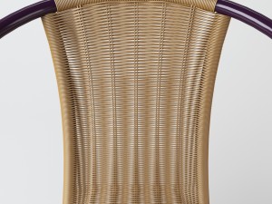 rattan chair s01 3D 模型