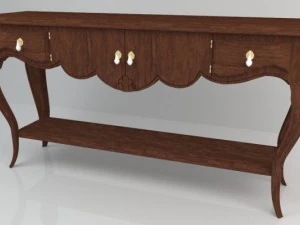 wooden table 3D Model