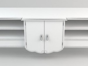 wooden table 3Dモデル