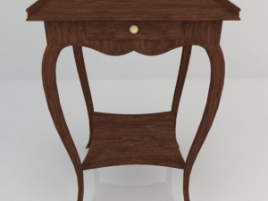 wooden table 3D 모델